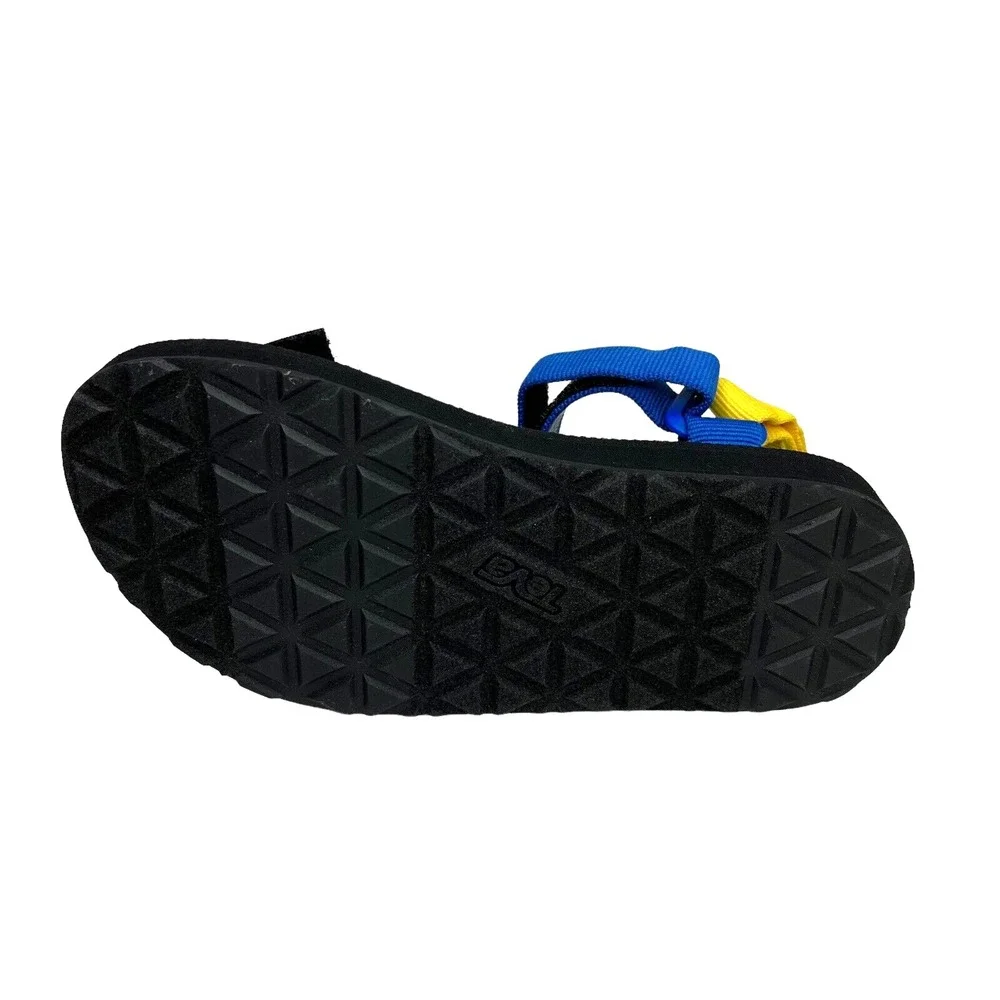 Teva Toddler Boys Girls Sport Sandal Size 8 Black-Multi Adjust‎ Straps Open Toe